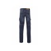 Coupe slim. Fermeture zippée avec bouton. Plis aux genoux. 8 poches., Jean promotional