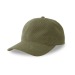 Product thumbnail 6-panel cap mid visor recycled corduroy 4