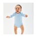 Product thumbnail Long-sleeved organic baby bodysuit 0