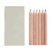 Set of 6 coloured pencils, Colored pencil promotional