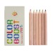 Set of 6 coloured pencils wholesaler