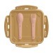 Product thumbnail 1.2 l lunch box with lid, spoon and fork 5
