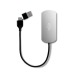 Multiport hub in recycled aluminium, Hub promotional