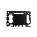 Carte outil multifonction en acier inoxydable, outil multifonction promotional