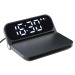 Product thumbnail Fast wireless charger with alarm clock 0