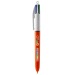 4 color bic pen with fine lead, pen brand Bic promotional