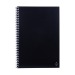 Reusable notebook with pen and microfiber a5 7 designs, pen brand Bic promotional