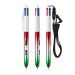 BIC® 4 Colours® Flags Collection lanyard wholesaler