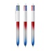 BIC® 4 Colours® Flags Collection lanyard, stylo 4 couleurs promotional