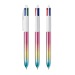 BIC® 4 Couleurs® Gradient Lanyard, stylo 4 couleurs promotional