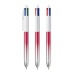 BIC® 4 Colours® Bicolor Lanyard, 4 color pen promotional