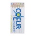 Set Quadri 6 Coul 8,7 Cm, Colored pencil promotional