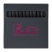 Black 12 Crayon Case 8.7 wholesaler