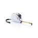 5 meter self-locking tape measure with clip and wrist strap, meter promotional
