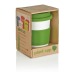 35 cl biodegradable plastic mug, eco-friendly, organic, recycled travel accessories linked to sustainable development promotional