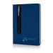 A5 notebook with hard cover touch pen, Hard cover notebook promotional