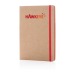 A5 ecological kraft notebook, recycled notebook promotional