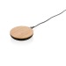 Product thumbnail 5w bamboo induction charger 1