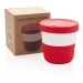 Cup 28cl in pla, eco-friendly, organic, recycled travel accessories linked to sustainable development promotional