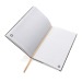 Recycled leather a5 notebook, Soft cover notebook promotional