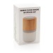 3w bamboo speaker with ambient light, Wooden or bamboo enclosure promotional