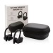 TWS sports earphones in charging case, wireless bluetooth headset promotional