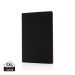 Product thumbnail Notebook a5 with soft cover and coloured border 2
