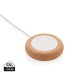 Product thumbnail 5W induction charger made of cork and wheat straw fibre 0