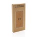 Powerbank 8000 mAh 5W in straw fibre and cork, Cork accessory promotional
