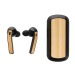 Product thumbnail Flow TWS headphones in a bamboo case 2