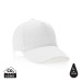 Product thumbnail 5 panel cap in recycled cotton 280gr IMPACT 4