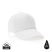 Product thumbnail 5 panel cap in recycled cotton 280gr IMPACT 3