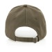5 panel cap in recycled cotton 280gr IMPACT, Durable hat and cap promotional