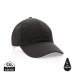 Product thumbnail 6 panel cap in recycled cotton 190gr IMPACT 0