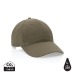 Product thumbnail 6 panel cap in recycled cotton 190gr IMPACT 4