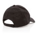 6 panel cap in recycled cotton 190gr IMPACT, Durable hat and cap promotional