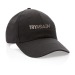 6 panel cap in recycled cotton 190gr IMPACT wholesaler