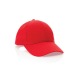 6 panel cap in recycled cotton 190gr IMPACT wholesaler