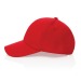 6 panel cap in recycled cotton 190gr IMPACT, Durable hat and cap promotional