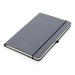 Product thumbnail A5 hard cover notebook in recycled leather 3