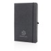 A5 hard cover notebook in recycled leather wholesaler