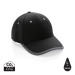 Product thumbnail Impact AWARE 6 panel recycled cotton contrast cap 0