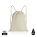 Product thumbnail Recycled cotton string backpack 145 gr Impact AWARE 3
