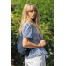 Recycled cotton string backpack 145 gr Impact AWARE wholesaler