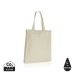 Product thumbnail Recycled cotton bag with removable bottom impact aware 3