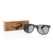 Lunettes de soleil en plastique recyclé GRS, objet écologique promotional