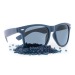 Lunettes de soleil en plastique recyclé GRS, objet écologique promotional