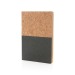Product thumbnail A5 notebook with kraft and cork cover 4