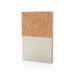 A5 notebook with kraft and cork cover wholesaler