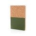 A5 notebook with kraft and cork cover wholesaler